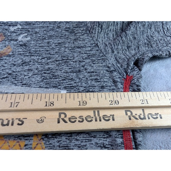 American Fighter Men's T-Shirt Double Sided Thin Black & Red Tee in Large - Picture 9 of 9